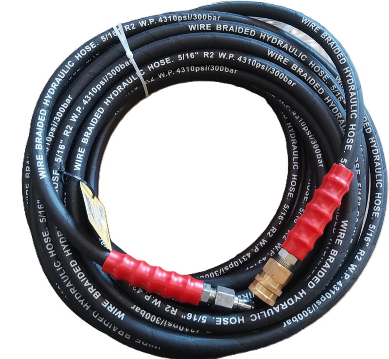 MANGUERA PARA HIDROLAVADORA 4310 psi, 8 mm, 15 m