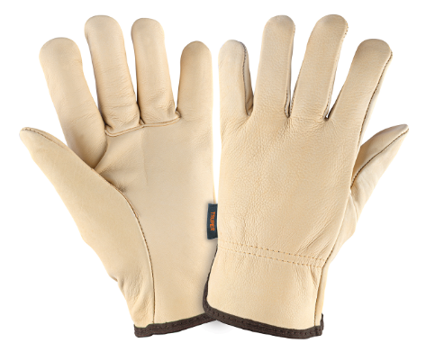 GUANTES DE PIEL DE RES TIPO OPERADOR TRUPER