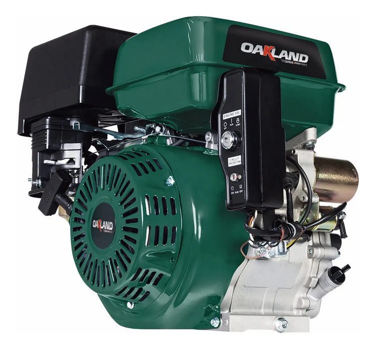 MOTOR A GASOLINA OAKLAND, CAPACIDAD DE 13 HP A 4 TIEMPOS Y ENCENDIDO ELECTRICO