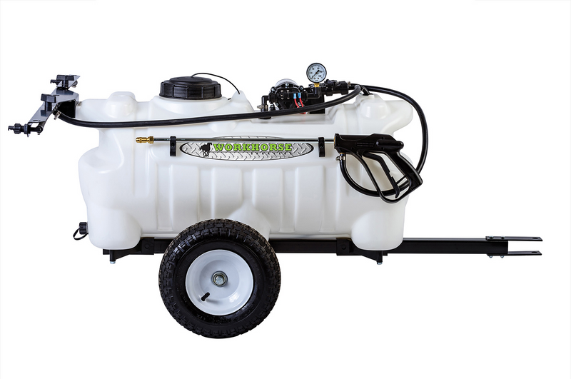 FUMIGADOR CON REMOLQUE 25 GALONES WORKHORSE