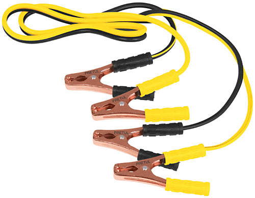 CABLES PASA CORRIENTE CALIBRE 10, 2 MTS, AWG, PRETUL