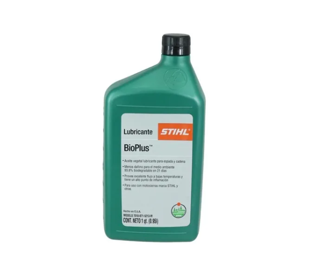 ACEITE PARA BARRA Y CADENA BIO PLUS DE 32 oz