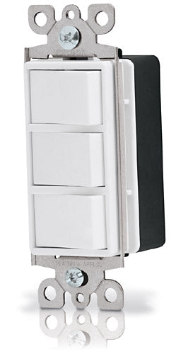 APAGADOR TRIPLE, LÍNEA CLASSIC, VOLTECH