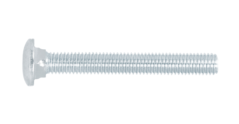 TORNILLO TIPO COCHE, GALVANIZADO, 1/2 X 4" (PIEZA)