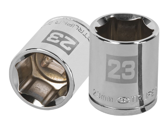 DADO DE 23 mm, CUADRO DE 1/2", 6 PUNTAS, D-1223-M