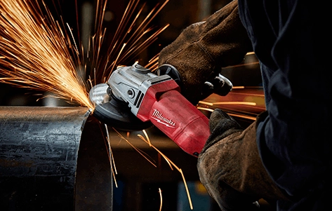 ESMERILADORA ANGULAR ELECTRICA DE 4-1/2" 11 AMP 11,000 RPM MILWAUKEE