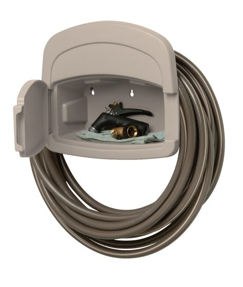 PORTA MANGUERA DE PARED, CAPACIDAD 150 FT., SUNCAST