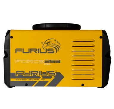 SOLDADOR INVERSOR 250A, 110/220V, FURIUS FORCE 253