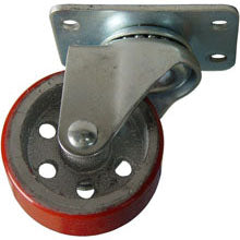 RUEDA DE HULE DE 3", BASE GIRATORIA