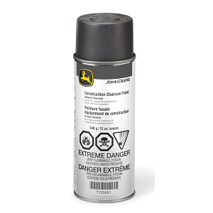 PINTURA EN AEROSOL, GRIS CHARCOAL CONSTRUCCION, 340 G (12OZ) JOHN DEERE