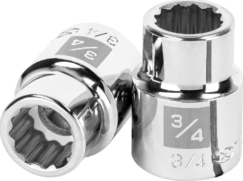 DADO DE 3/4", CUADRO DE 3/4", 12 PUNTAS, D-3424
