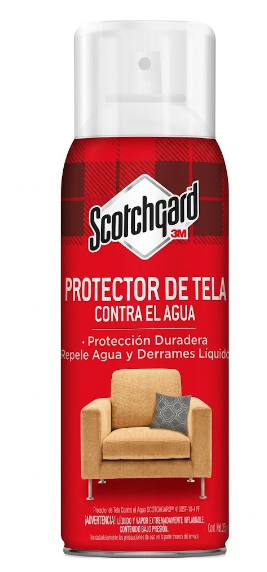 PROTECTOR PARA TELA Y TAPICERIA EN SPRAY, SCOTCHGARD 10 oz