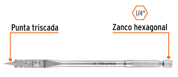 BROCA PARA MADERA TIPO MANITA, 5/16"