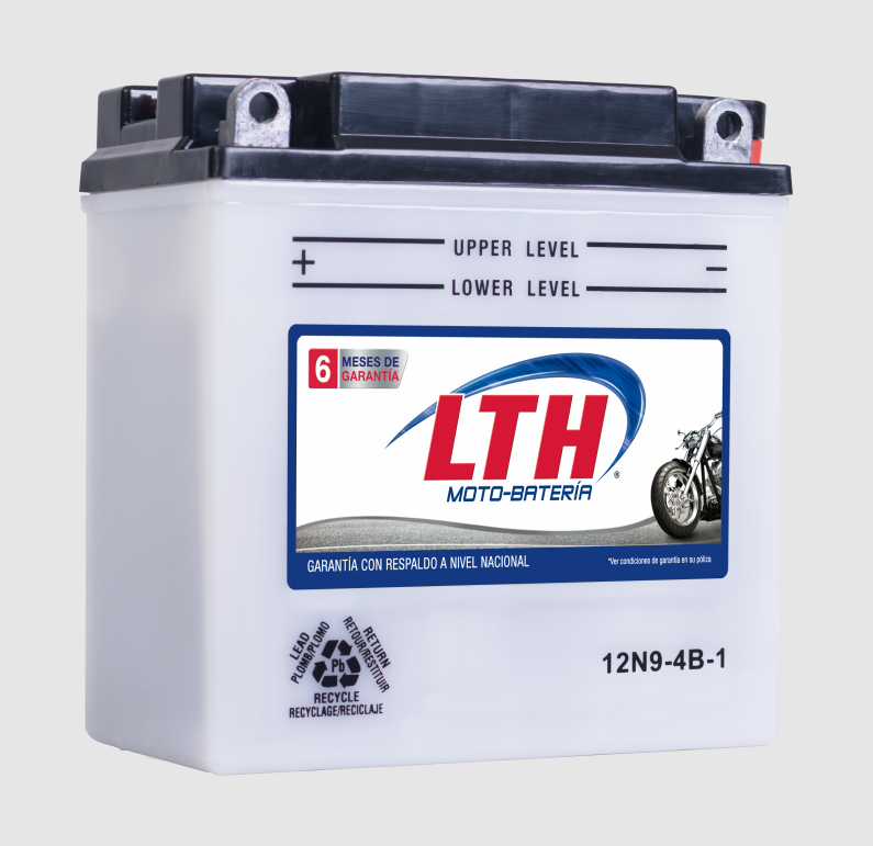MOTO-BATERIA LTH DE 9 AMPERS/H (12N9-4B-1)