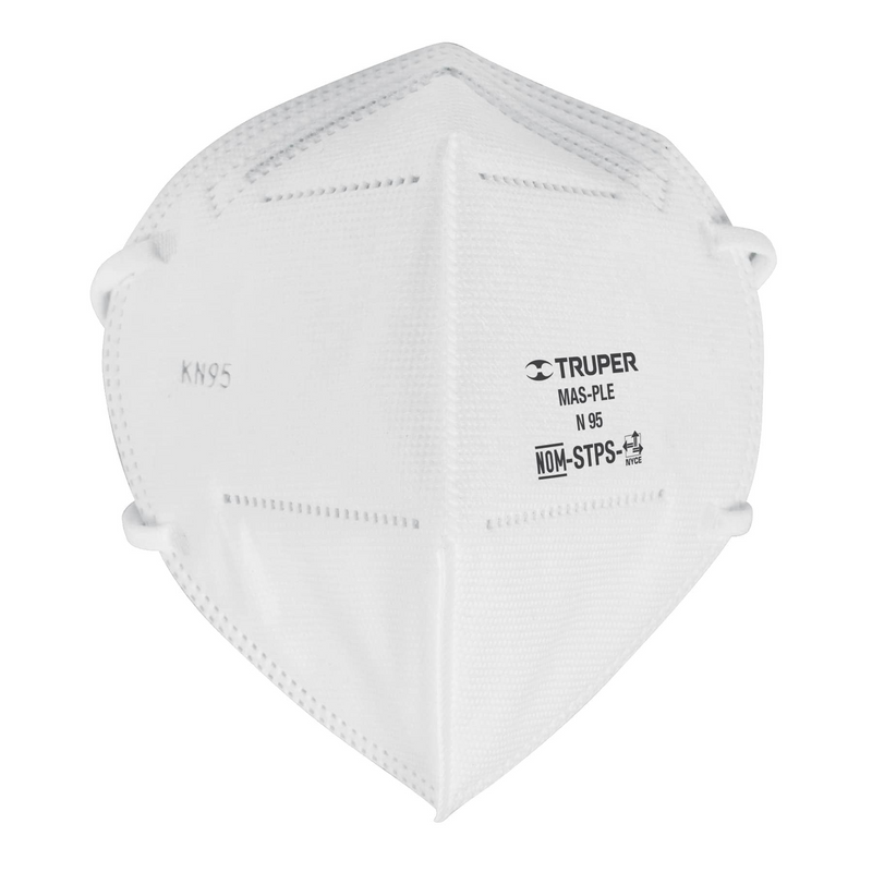 RESPIRADOR PLEGABLE N95 PARA POLVOS Y PARTICULAS TRUPER