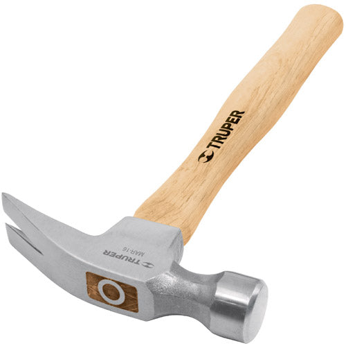 MARTILLO 16 OZ CABEZA PULIDA UÑA RECTA