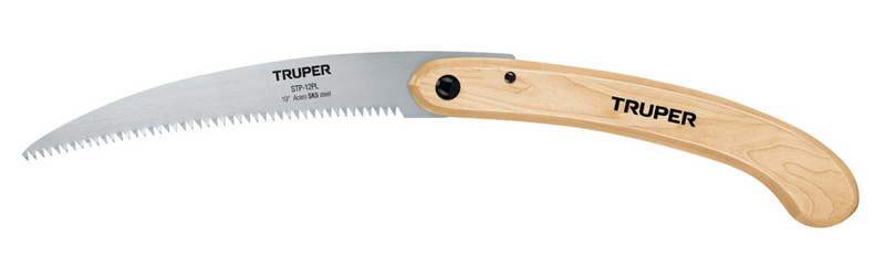 SERROTE DE PODA 12', PLEGABLE, MANGO DE MADERA, 7 DPP"