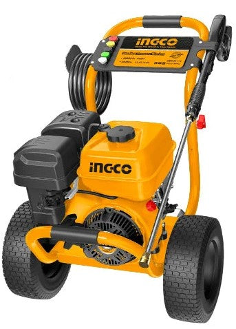HIDROLAVADORA CON MOTOR A GASOLINA INGCO, 8.5 HP 13.5 l/MIN, 3600 RPM