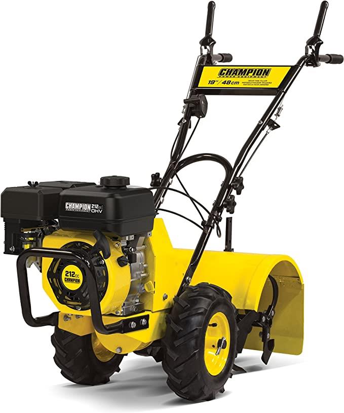MOTOCULTOR DE 19", CHAMPION, MOTOR 212 CC CON AVANCE Y RETROCESO