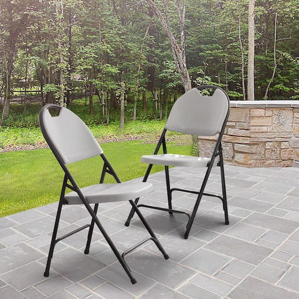 SILLA DE PLASTICO, PLEGABLE, HDX