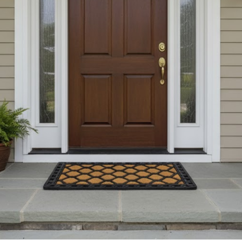 TAPETE PARA EXTERIOR ALFOMBRILLA FIBRA DE COCO 45X75 7 MM