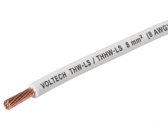 CABLE THHW-LS 8 BLANCO AWG (METRO)
