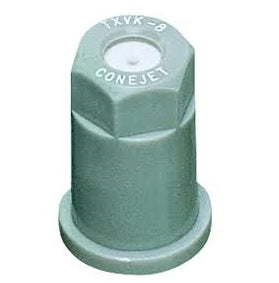Boquilla de pulverización ConeJet de cerámica en cono hueco, color verde