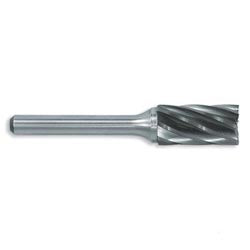 LIMA ROTATIVA CILINDRICA SIN CORTE FRONTAL 3/8", 3/4"1/4", PARA ALUMINIO