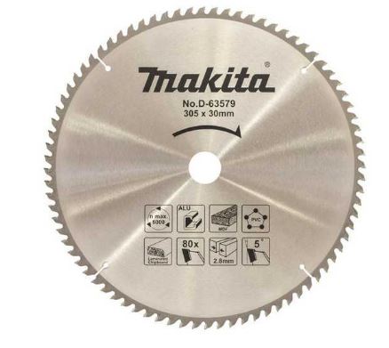 SIERRA CIRCULAR MULTI PROP?SITO 10''X5/8''X 80 DIENTES TCT