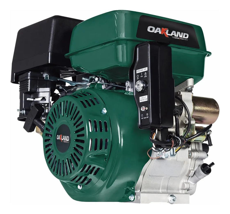 MOTOR A GASOLINA OAKLAND, 13 hp, 389 cc, ENCENDIDO MANUAL/ELECTRICO