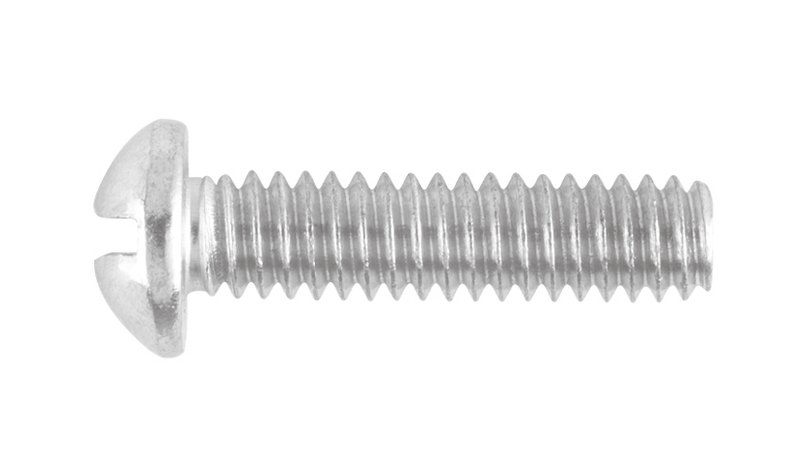 TORNILLO ACERO GALVANIZADO TIPO ESTUFA 1/4 X 1" (PIEZA)