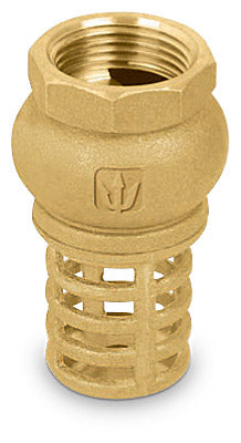 VALVULA DE PIE O PICHANCHA CON REJILLA DE LATON 3/4"