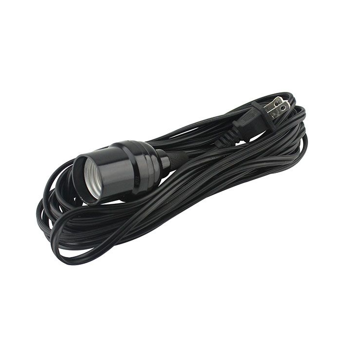 EXTENSION ELECTRICA DE 5 MTS, CON PORTALAMPARA