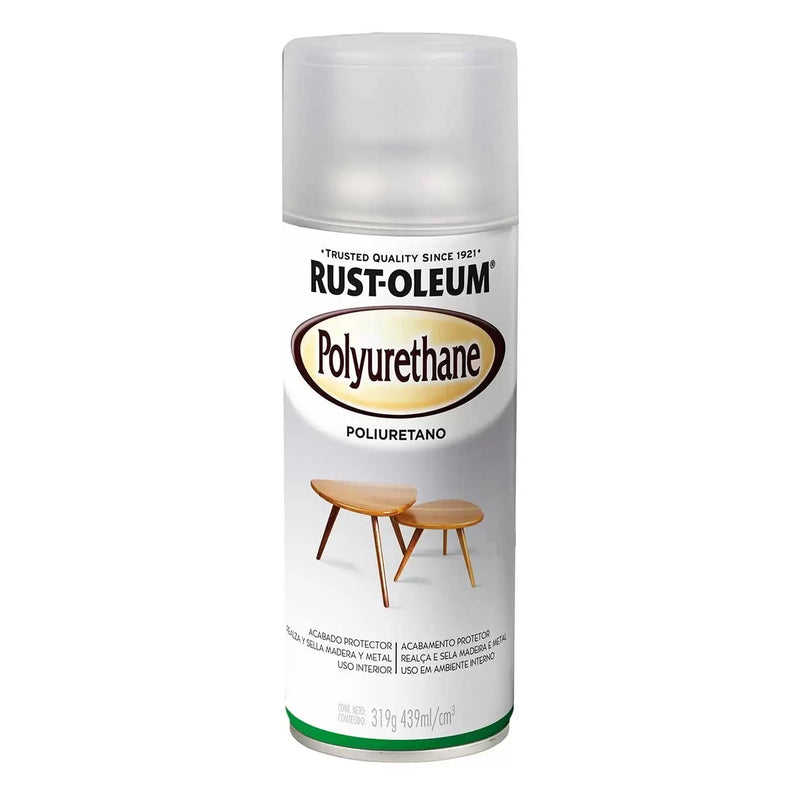 POLIURETANO EN AEROSOL TRANSPARENTE SEMI BRILLANTE, RUST-OLEUM 319 g
