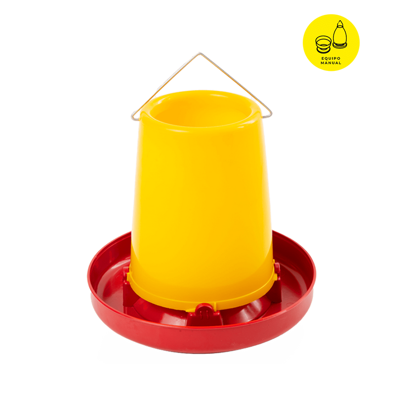 COMEDERO PARA AVES TIPO TOLVA DE 3 KG