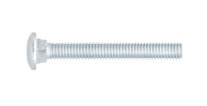 TORNILLO TIPO COCHE, GALVANIZADO, 3/8 X 3" (PIEZA)