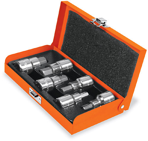 JUEGO DE 6 DADOS PUNTA HEXAGONAL, CUADRO 1/2", mm