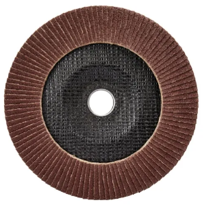 DISCO FLAP ALUMINIO 7" G 60 CON SOPORTE FIBRA VIDRIO C/ANGULO