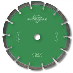 DISCO DE DIAMANTE 7" X 7/8" SEGMENTADO PARA ESMERILADORA, PLATA