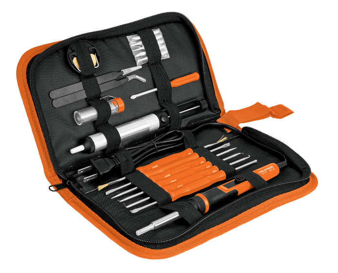 KIT SOLDADURA CAUTIN PROFECIONAL DE 25W TEMP REGULABLE