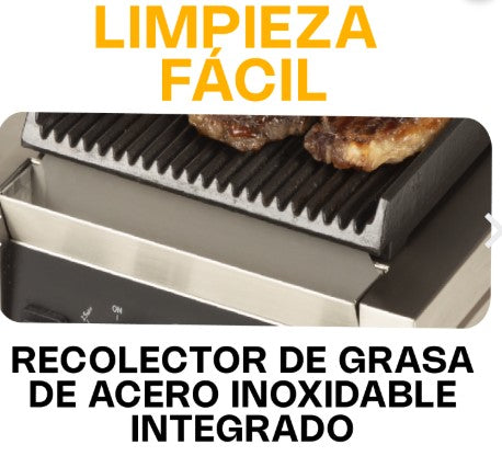 PLANCHA PANINI 1780 W  50° a 300° C RHINO