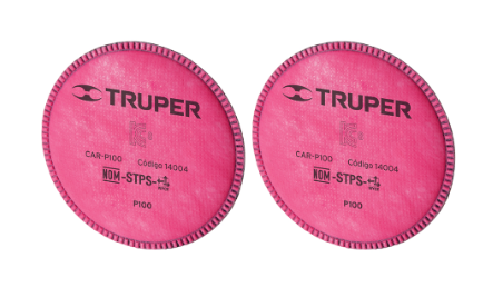 CARTUCHO DE REPUESTO, R95 TRUPER BOLSA CON 2 PZA