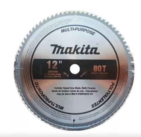 SIERRA CIRCULAR MULTI PROP?SITO 12''X1''X 80 DIENTES TCT