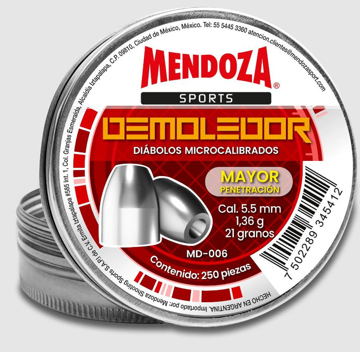 OJIVAS DEMOLEDOR CAL. 5.5 MM (SLUGS)