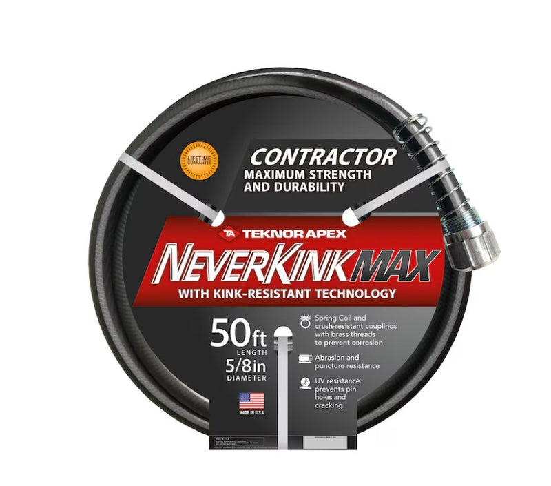 MANGUERA PARA JARDIN, 5/8" X 15 m (50 ft), NEVERKINK MAX