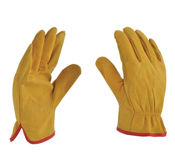GUANTE PIEL DE RES ARGONERO ELASTICO EN PUñO TALLA 10