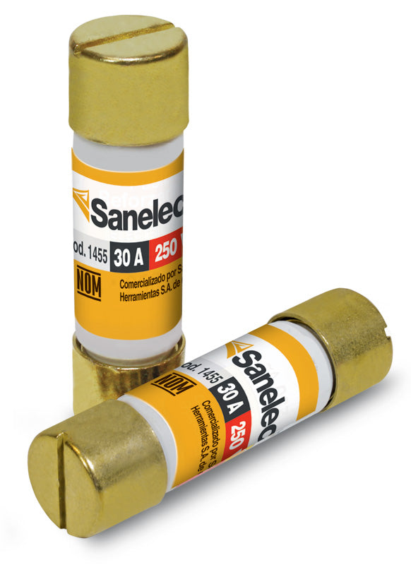 FUSIBLE DE 30A CON ROSCA PLASTICA BLISTER CON 2 PIEZAS