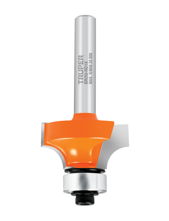 BROCA PARA ROUTER REDONDEADO C/BALERO 1"