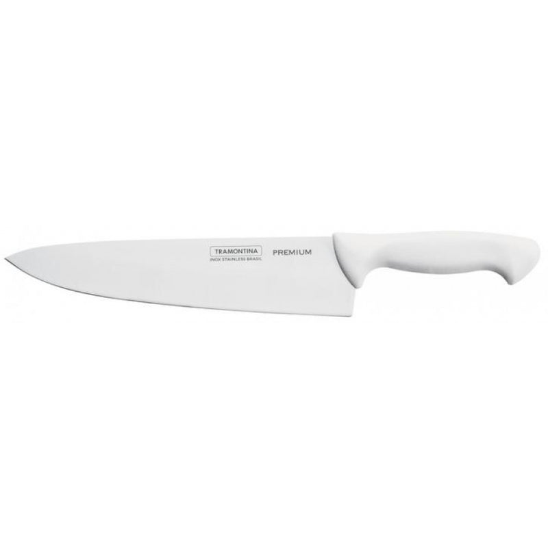 CUCHILLO CARNICERO DEL CHEF 10" MANGO BLANCO (PIEZA)