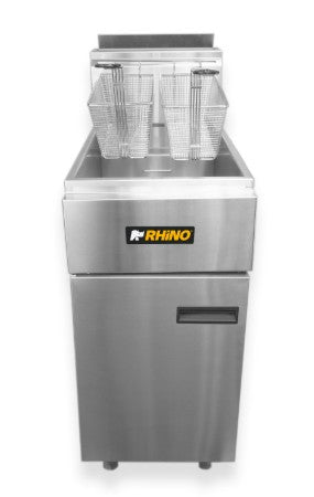 FREIDORA DE GAS NATURAL 3 QUEMADORES RHINO